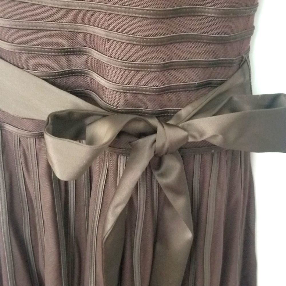 Js Collections Sweetheart Neck Mesh & Satin Dress… - image 6